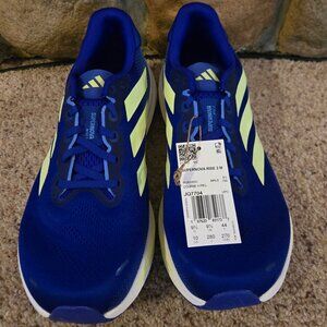 NEW in Box Adidas Supernova Rise 2 Lucid Blue Hi-Res Yellow Blue Fusion Size 10